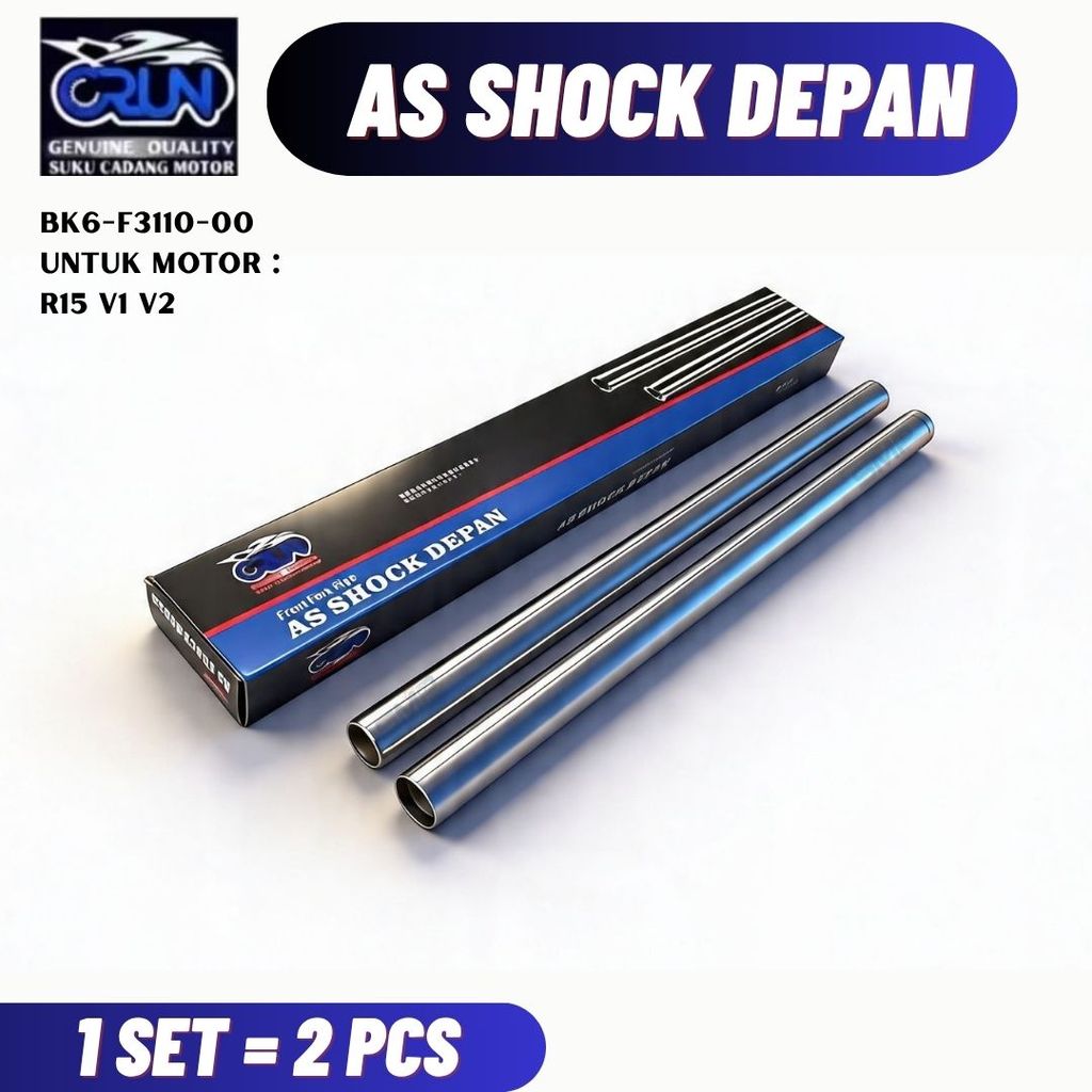 BK6-F3110-00 / CRUN As Shockbreaker / As Shock Depan Yamaha R15 V1 V2 BK6