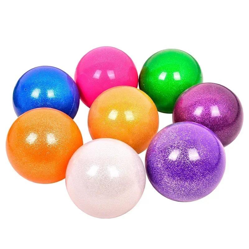 15CM/18CM rhythmic gymnastics ball ce female gymnastics props standard ameter rhythmic gymnastics pe