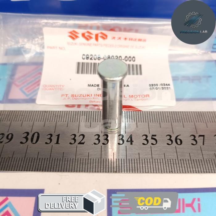 Suzuki Parts 09208-08020-000 Pin Dudukan Footstep Belakang Suzuki Hayate 125 Ori - Not Specified -p.