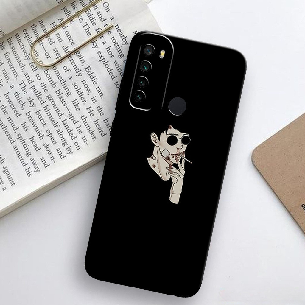 Case REDMI NOTE 8 -  - Casing REDMI NOTE 8 - Fashion Case - BLACKCOOL - Skin Handphone - Silikon RED