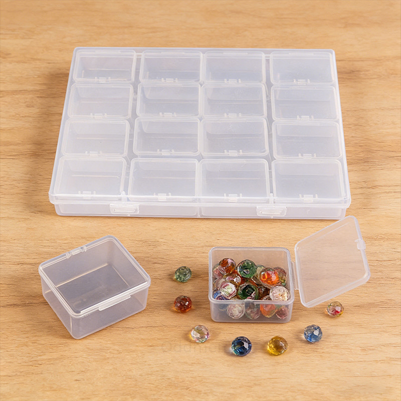 Kotak Perhiasan Mini Transparan Kotak Obat Aksesoris Kecil / Wadah Kecil Kotak Plastik Mini Box Peny