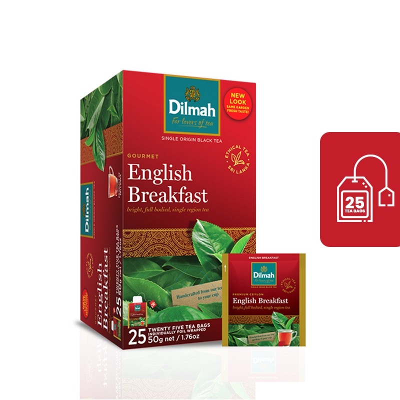 Dilmah Gourmet Tea English Breakfast - Teh Celup