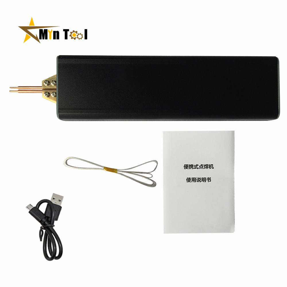 9 Gears Spot Welder Adjustable Handheld Spot Welng Maine arge Lithium Battery Spot Welder for 18650 