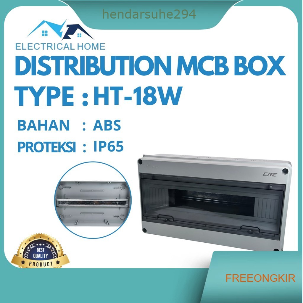 Distribution MCB Box  Type HT-18W Waterproof IP65