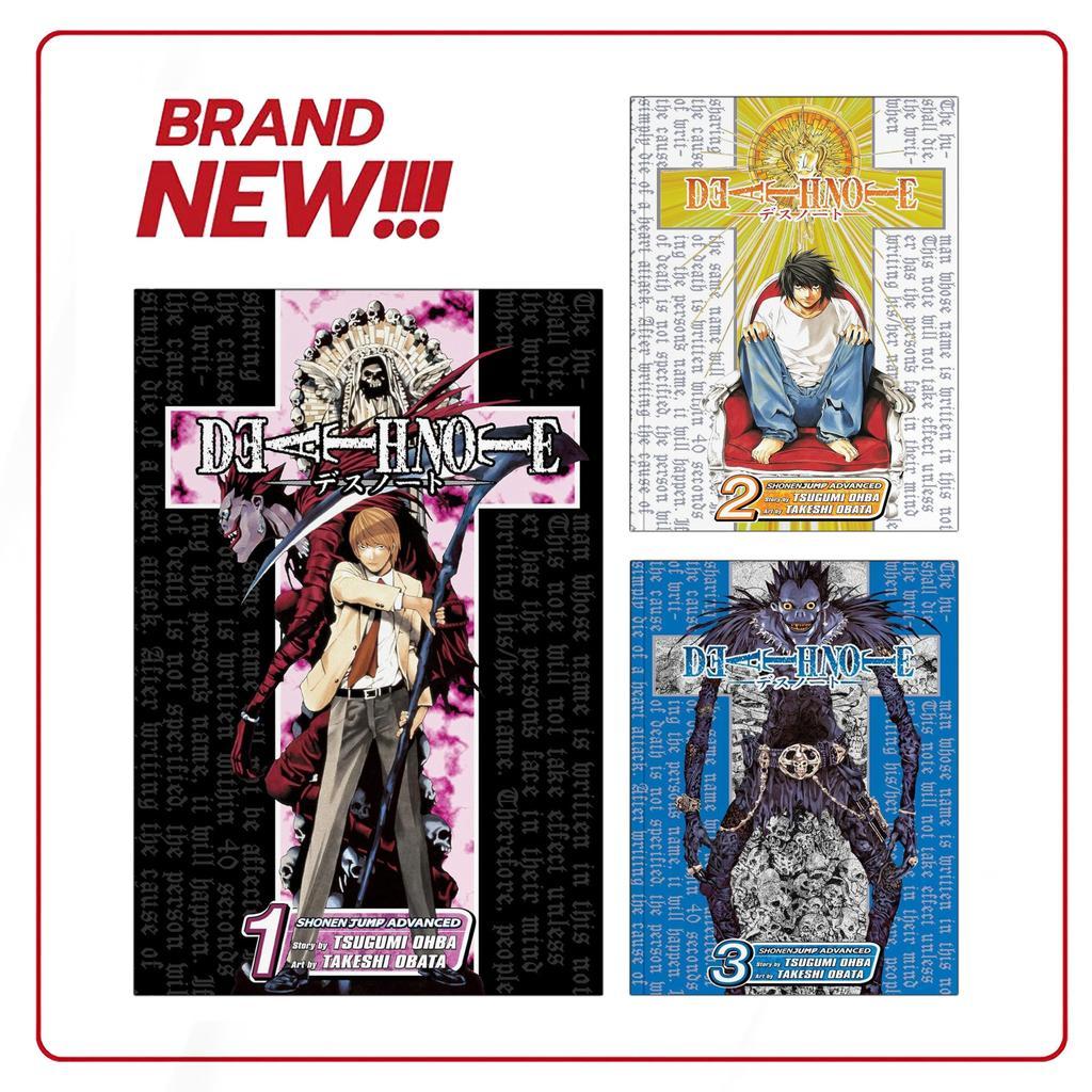 Death Note, Vol. 1-12 ( Komik Manga ) by Tsugumi Ohba (English/Indonesia)