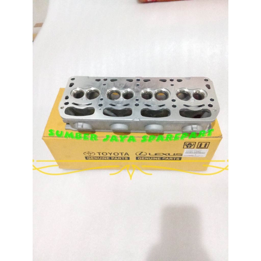 cylinder head only kijang 5K head kijang 5K asli original