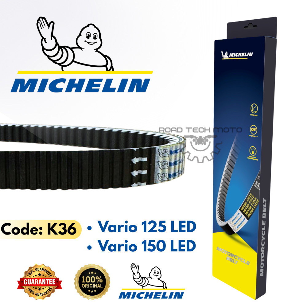 Michelin VanBelt Vario 125 LED Vario 150 LED - Original VBelt Van Belt