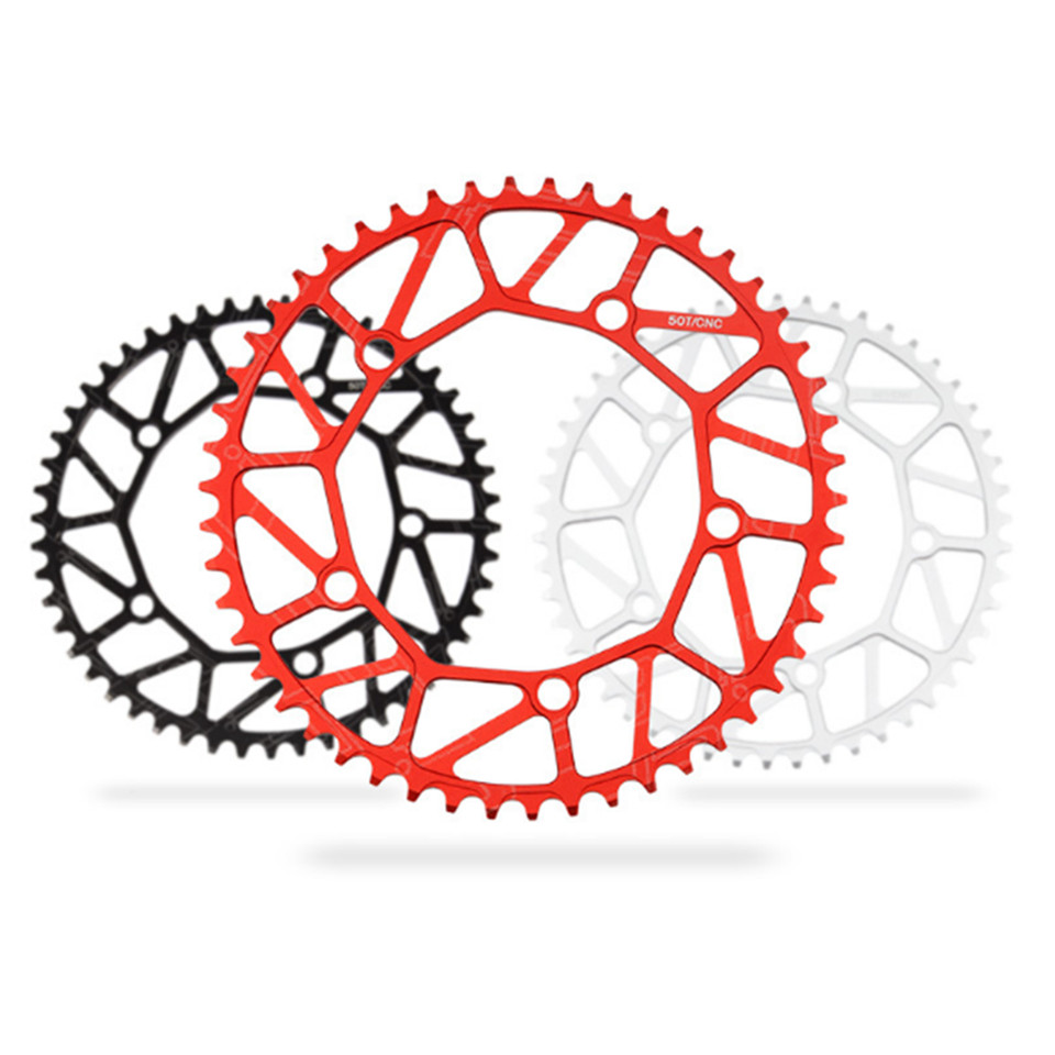 Litepro Folding Bicycle Tooth Chainring Positive Negative Tooth 46/48/50/52/56/58T Chainwheel BMX Bi