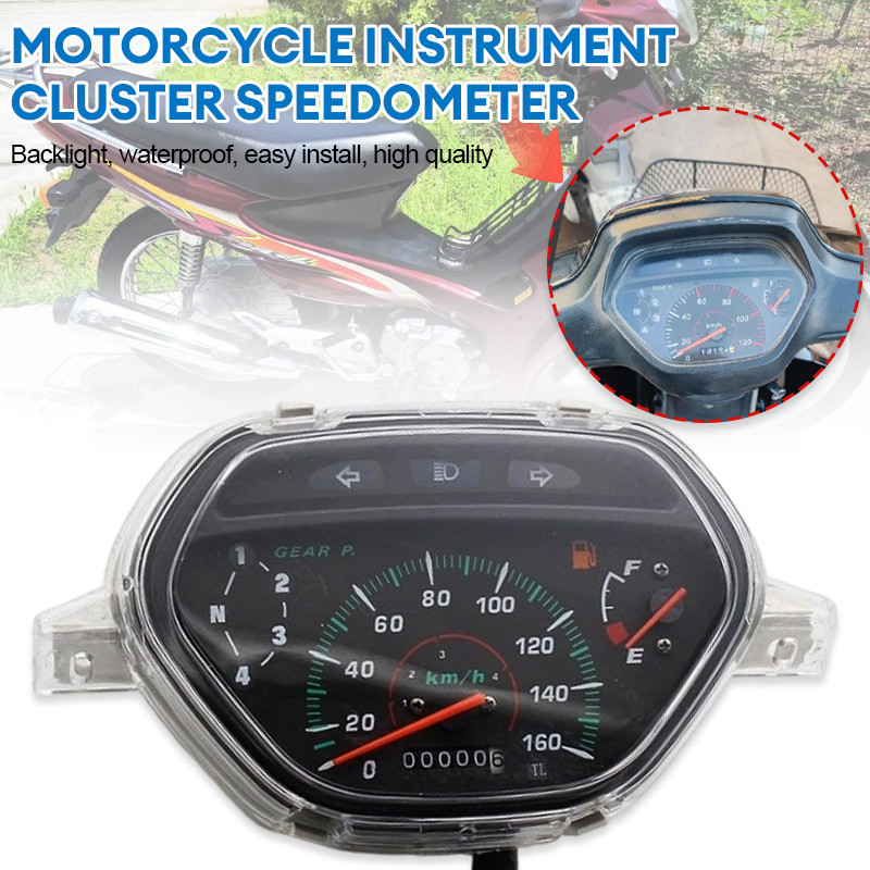 Led Speedometer Digital Vario 125 Vario 150 Vario 160 Click 150 Pengukur Tampilan Digital Suhu tangk