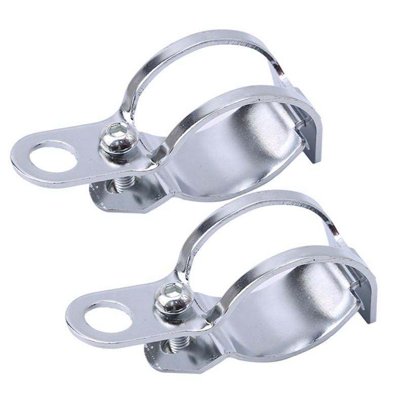 2pcs/Set Briket Lampu Tembak Motor Dudukan Lampu Sorot Holder Lampu Tembak Motor
