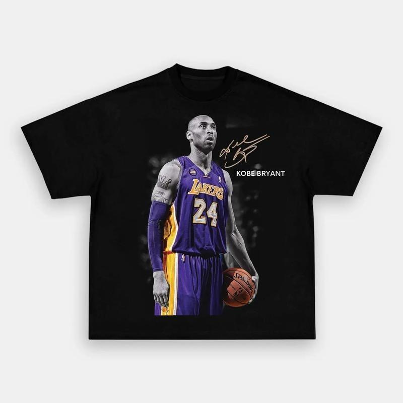 Kobe Bryant Graphic Tee, Kemeja Unisex, Menggunakan Katun 100%,