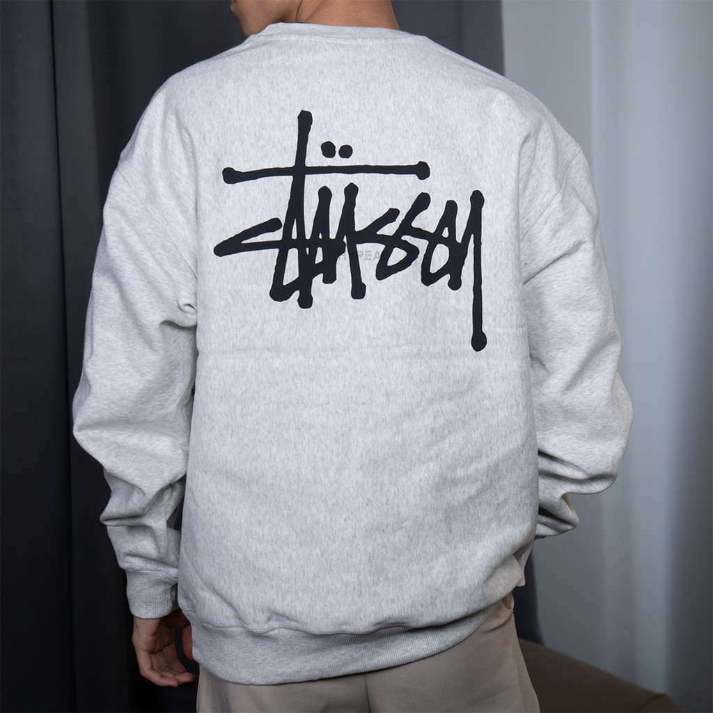 STUSSY Basic Stussy Crew Neck Sweatshirt Sweater Original