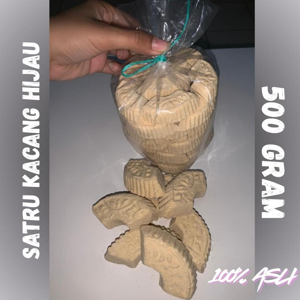 Satru Kacang Hijau 500gr - Stok Camilan Keluarga Hemat Enak