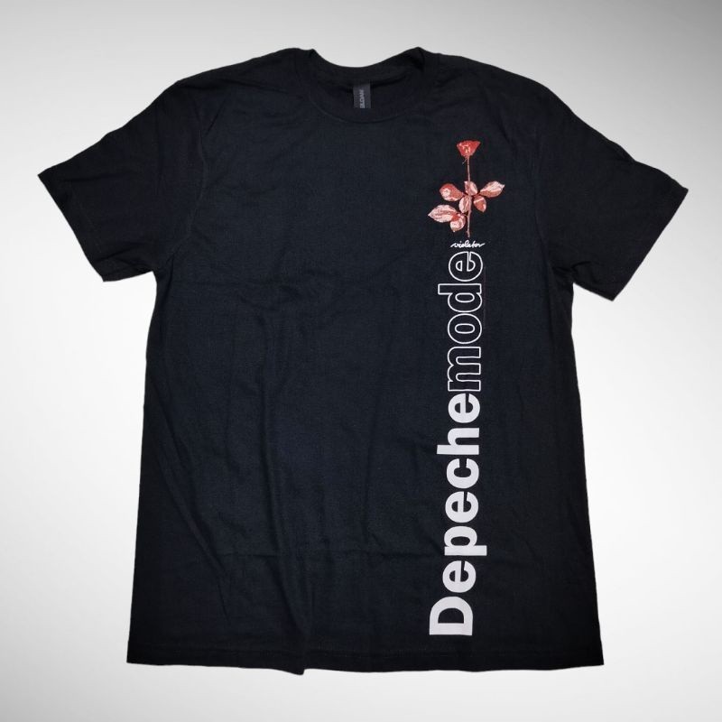 (COD) Tshirt depeche mode - violator side rose
