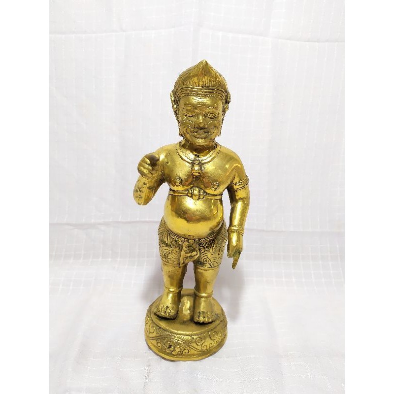 Kerajinan Kuningan Patung Semar (sedang)