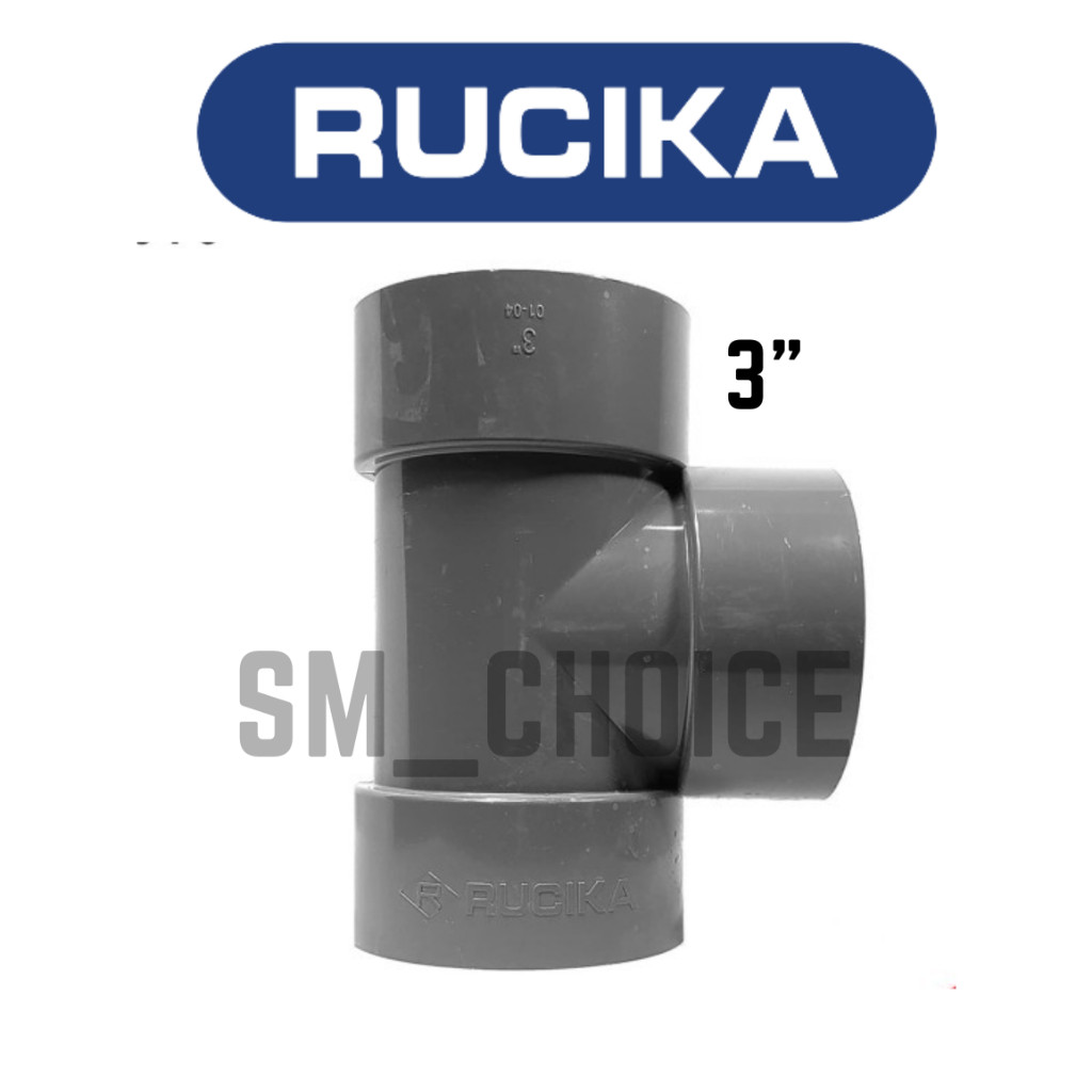 RUCIKA TEE 3 INCH D RUCIKA TEE 3" D RUCIKA T 3 D INCH