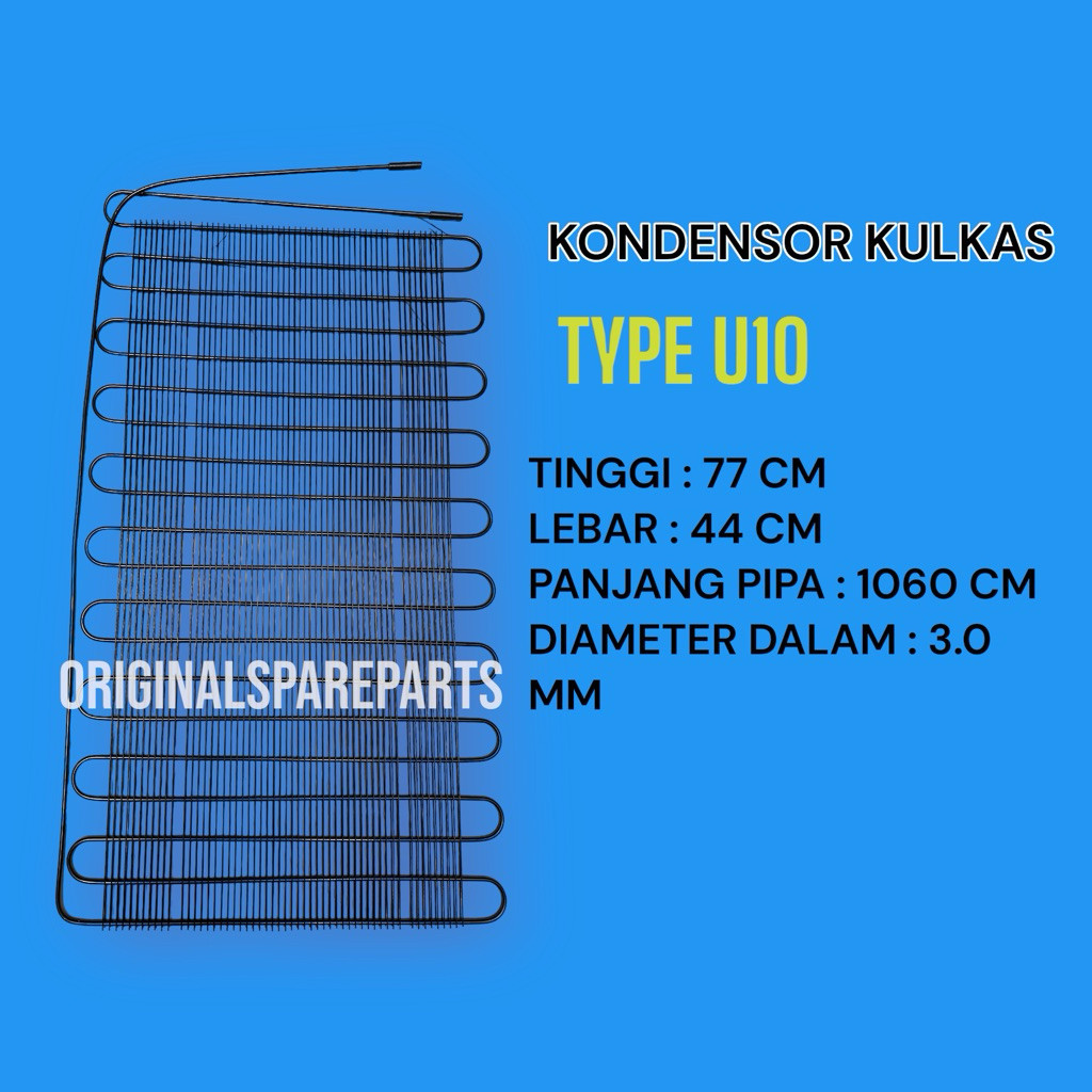 P2MO - KONDENSOR KULKAS 10U / KONDENSOR KULKAS U10 terbaru