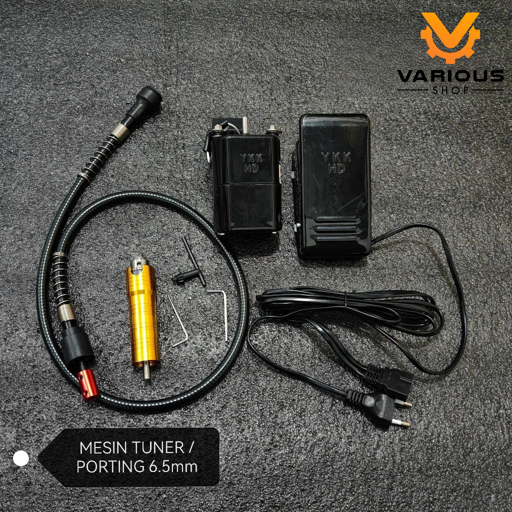 MESIN BOR TUNER CUNER PORTING SET CUSTOM CHUCK 6.5mm