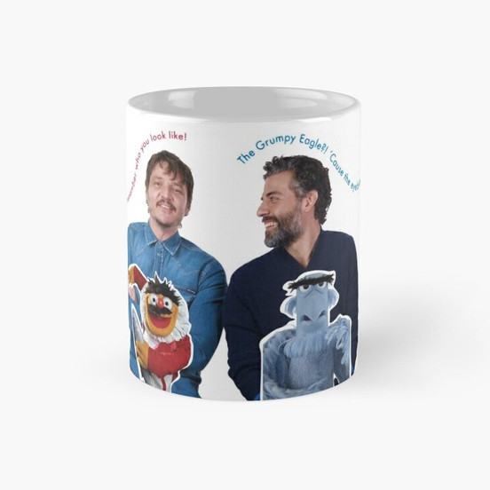 DT02 Mug | Hadiah | Hampers | Muppets Pedro Pascal and Oscar Isaac are friendshi