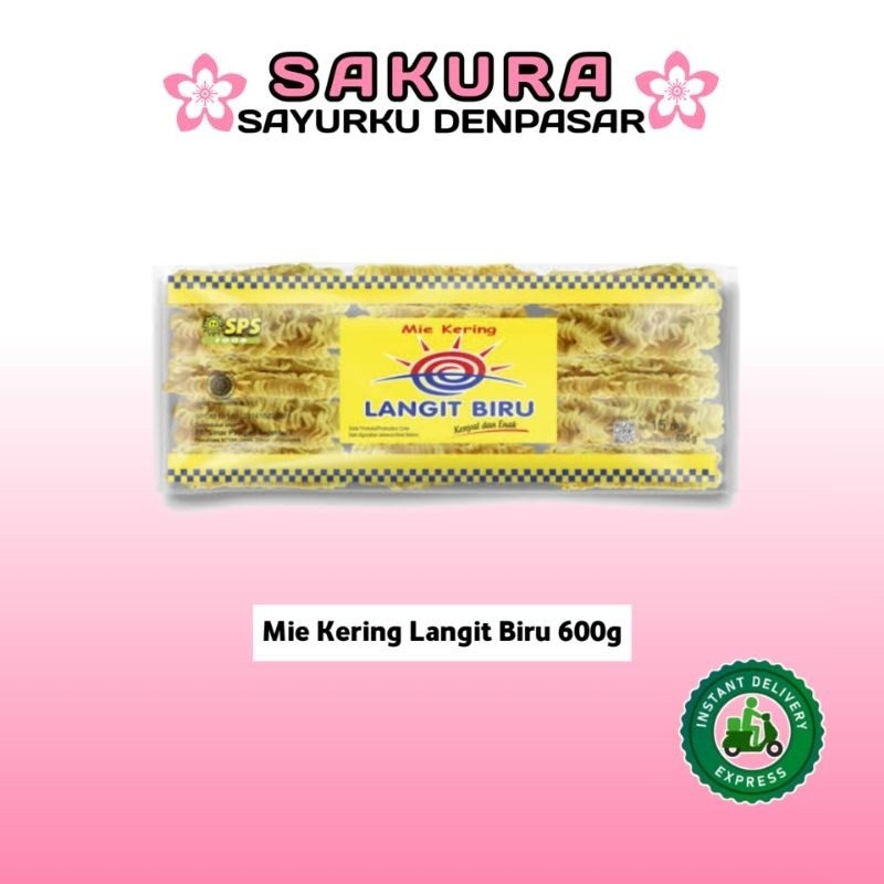 Mie Kering Cap Langit Biru 600g - SAKURA