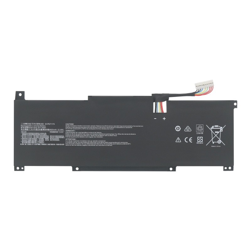 Laptop battery BTY-M491 for MSI Modern 15 A10M A11M A11SBU A10RB 11.4V 52.4W
