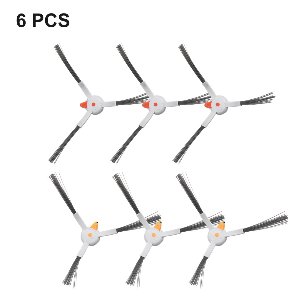 6pcs Side Brushes For ABIR X6/X8 Intelligent Vacuum Cleaner Replacement Parts Home Appliance Parts H