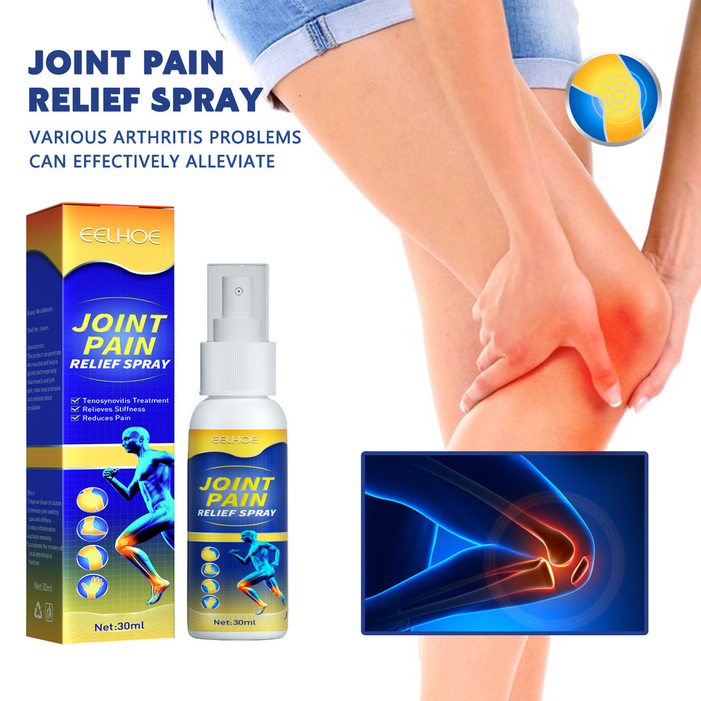 EELHOE Persendian Obat Semprot 30ml ostofit Nyeri Sendi Lutut Kaki Meredakan Herniasi Diskus lumbal 