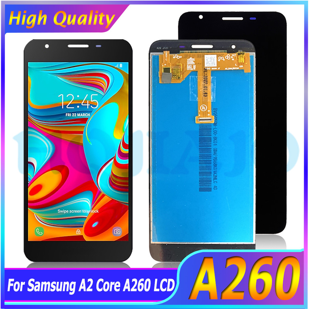 LCD For Samsung A2 Core SM-A260F A260G A260 LCD splay Tou Screen Assembly gitizer Replacement Screen