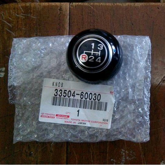 Knob Perseneling 4Speed Toyota Hartop (Toyota original) bermutu