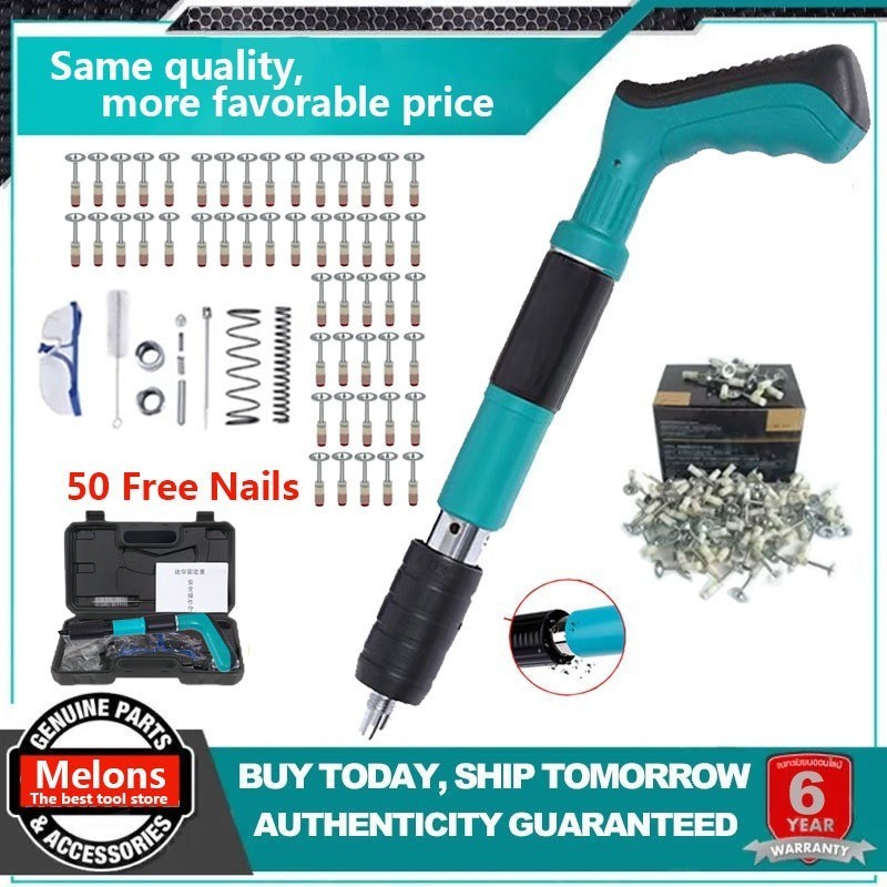 FAVORE Alat paku tembak beton / Nail gun / nails guns rivet tool / mesin paku rivet / paku tembak ma