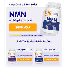 NMN BIO - Nicotinamide Mononucleotide NAD+ And Suplemen Herbal Anti Aging Asli Original Import