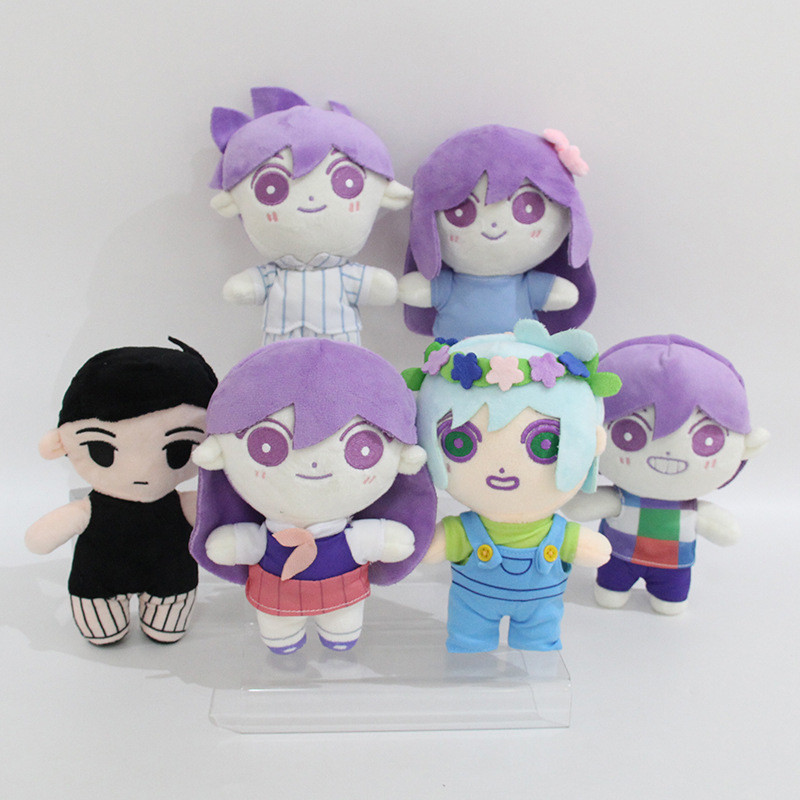 Anime OMORI Plush Doll Stuffed Pillow Toy Sunny Plushie Toys Cute Omori Cosplay Props Mer for Kid ri