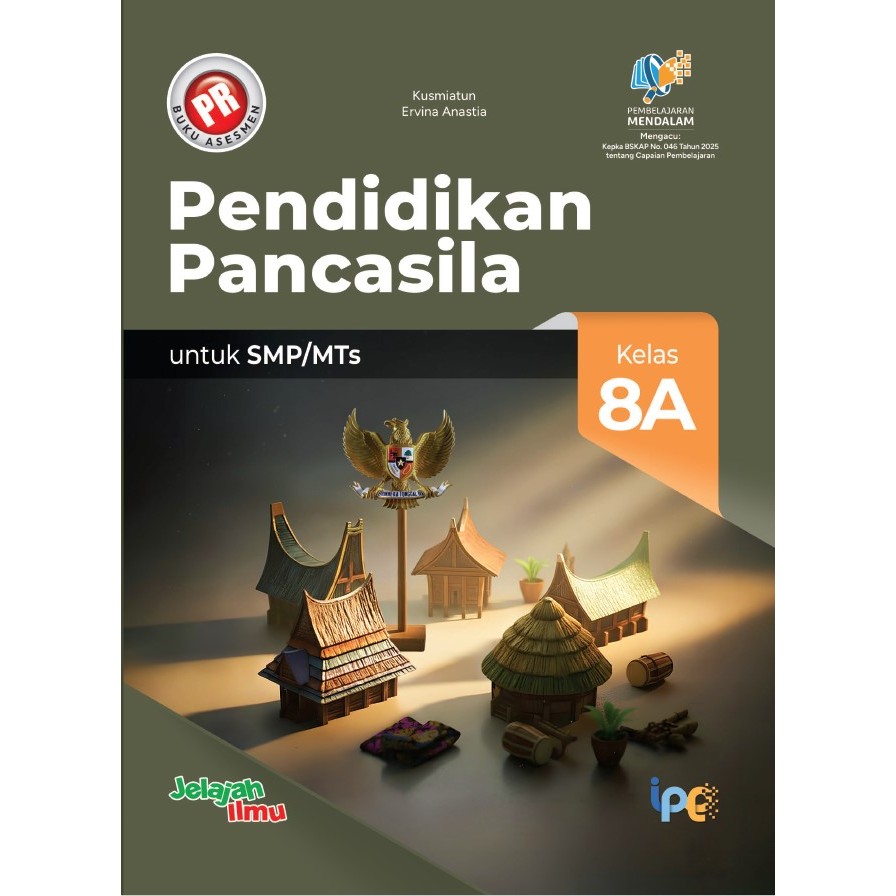 Buku PR PKN SMP Kelas 8 Semester 1&2 Intan Pariwara Terbaru 2026