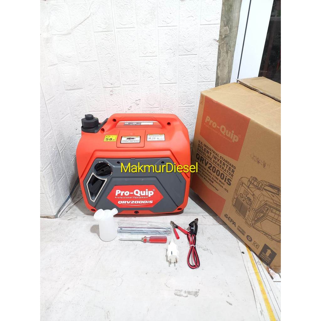 Genset Inverter Silent QRV 2000iS PRO-QUIP - Genset Silent 1000Watt