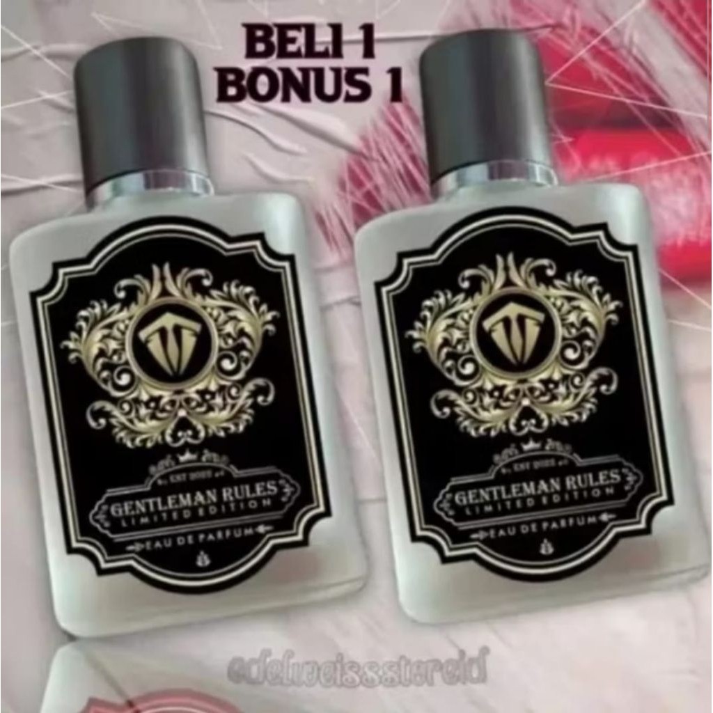 Parfum Pria Gentleman Rules Limited Edition - Beli 1 Gratis 1