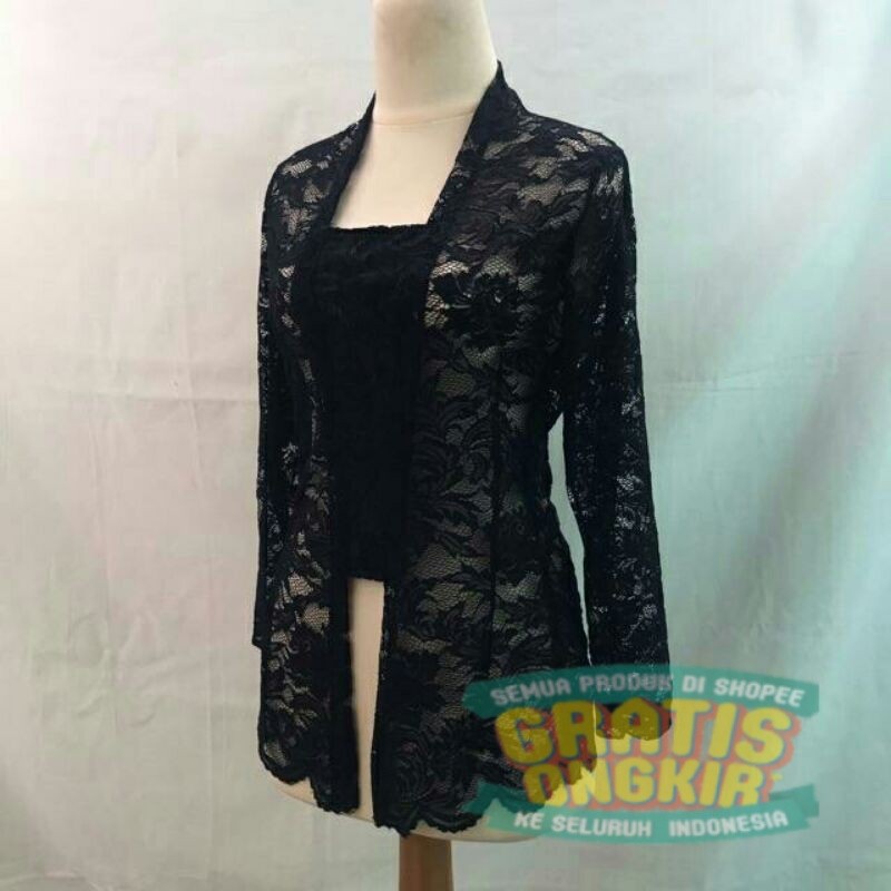 PROMO KUTUBARU BRUKAT HALUS / KEBAYA SOFIA BED / KEBAYA BALI /KEBAYA WISUDA/ pakaian wanita lainnya 