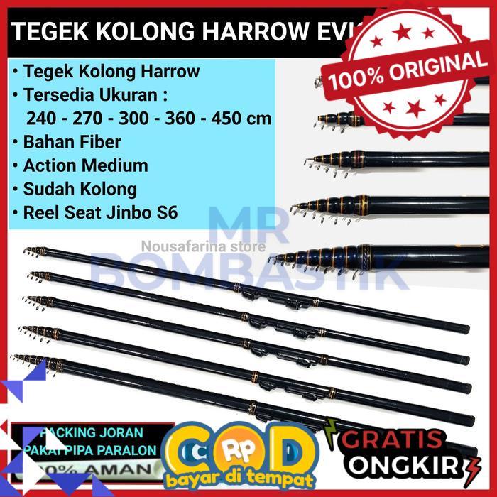 PROMO .... Joran TEGEK KOLONG HARROW EVIOS panjang 240 - 270 - 300 - 240 -bomb