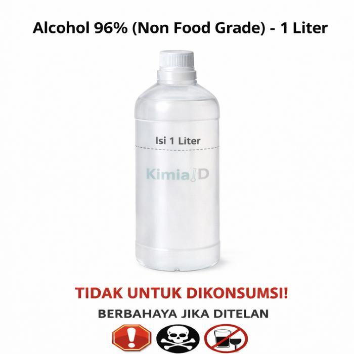 The Pillowed Palace KimiaID Alcohol 96% 1 Liter Non Food Grade Ethanol 96% Anti Bakteri Anti Virus S