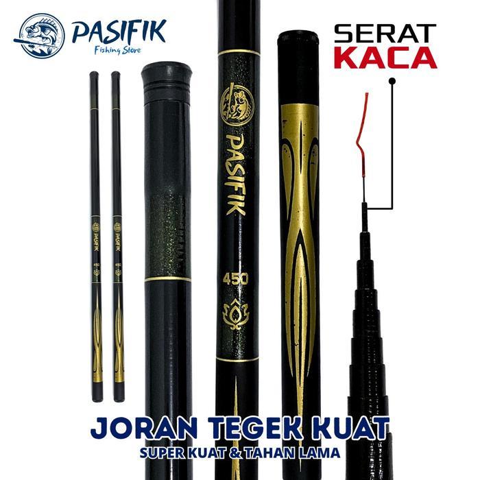 Pusat Alat Pancing - Joran Tegek Joran Pancing Panjang Ukuran 1.80M-6.30M Action Lentur Dengan Bahan