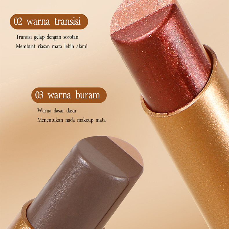 Setiap Hari Seperangkat Warna Penampilan Pena Bayangan Mata, Flash Halus Mencerahkan Tidak Penyakit 