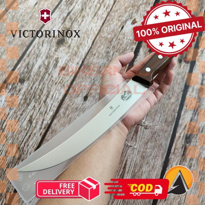 Butcher knife pisau sembelih victorinox rosewood 20 cm 5.7200.20RAD - TANPA SARUNG -biker