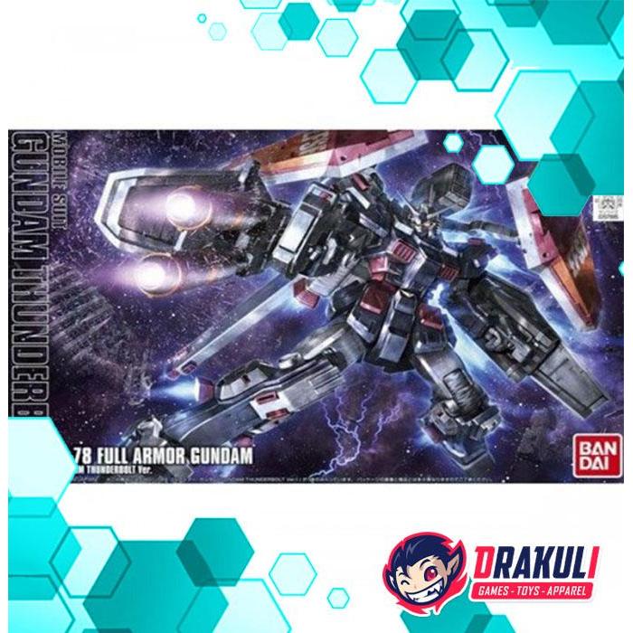 Drakuli Hobbies BANDAI Plamo HG FA-78 Full Armor Gundam (Gundam Thunderbolt Ver.)