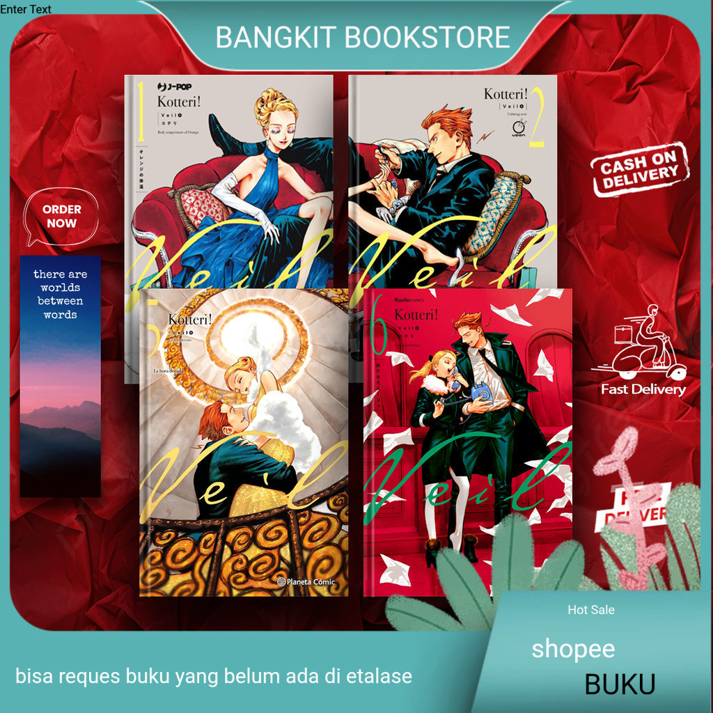 bukuKomik Veil (6 book series) Manga By Kotteri (English Version)