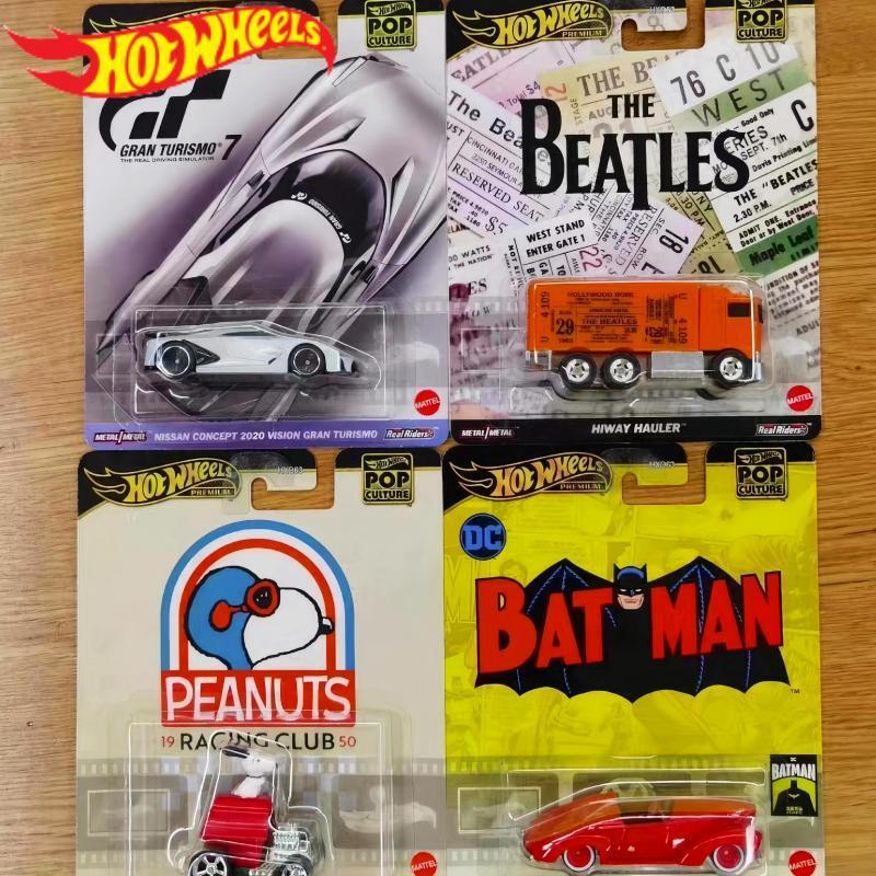 Hot Wheels HXD63-B NISSAN CONCEPT 2020 SNOOPY FIRSTBATMOBILE Collect Toys Cars for Kids Model Car 1/