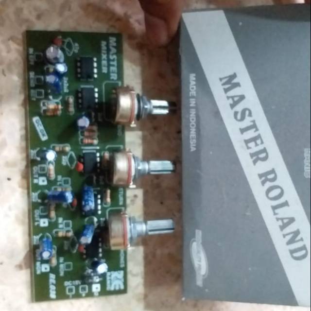 Kit audio master mixer roland 208