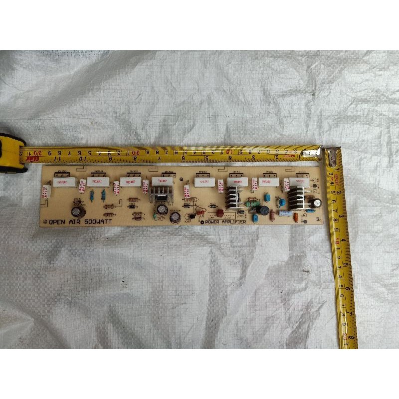 kit driver power 500 watt open air mono fiber musica kit power amplifier ampli rakitan sound system