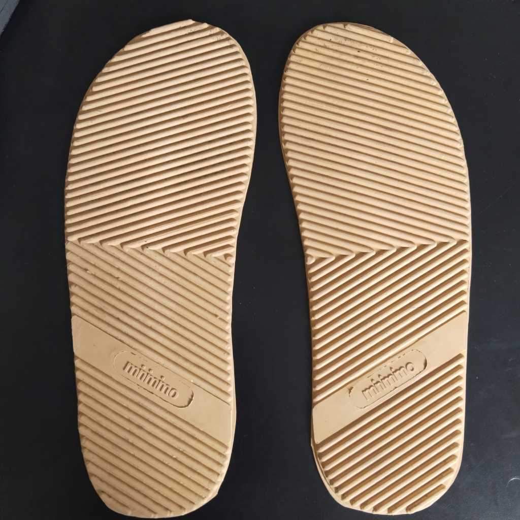 Outsole Karet Alex 01 Krem Alas Sandal Puyuh Casual Jepit Pria