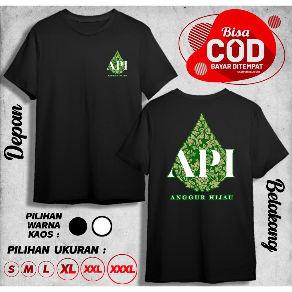 KAOS LOGO API ANGGUR HIJAU DB 30S PREMIUM FH TERMURAH