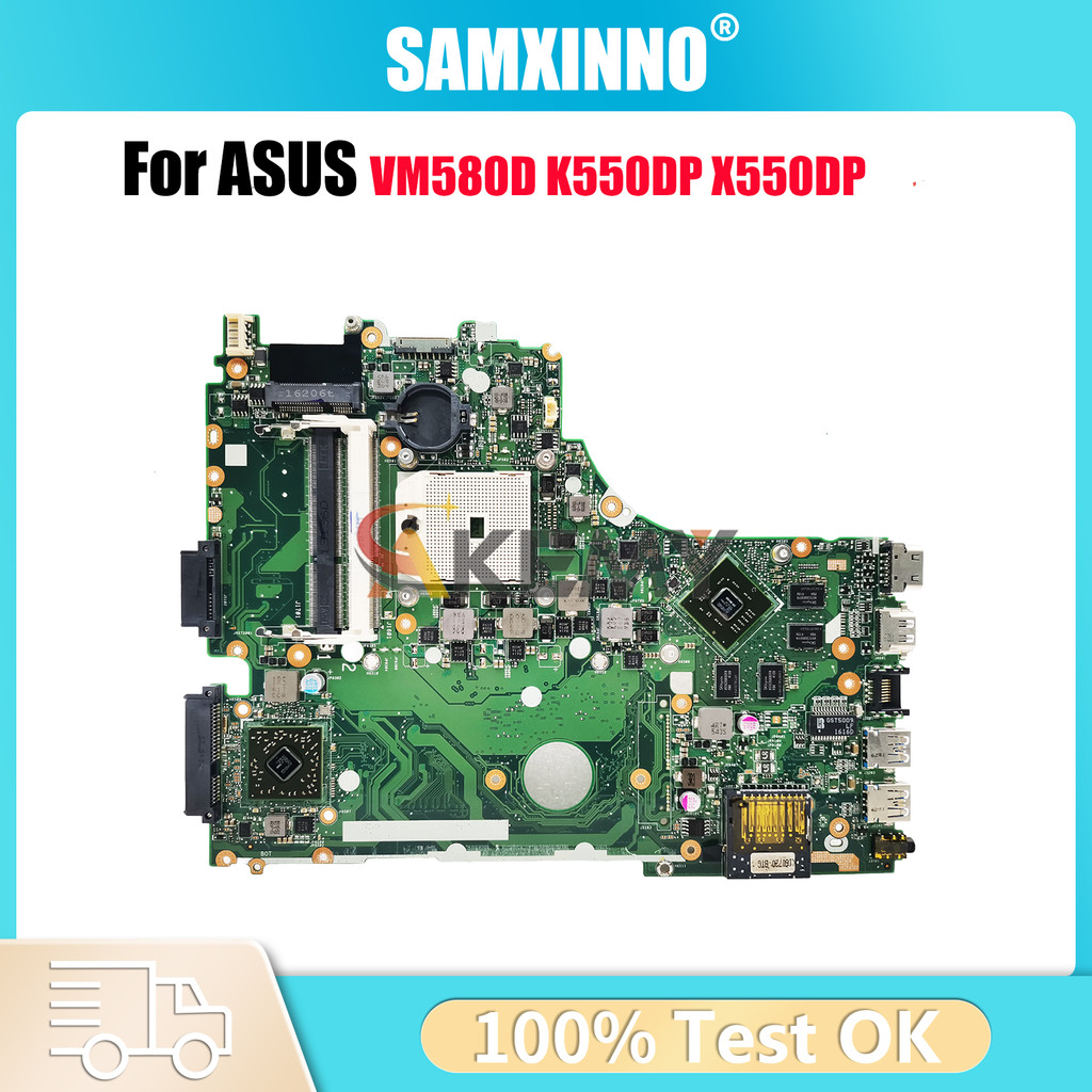 X550DP Laptop Motherboard For ASUS VivoBook VM580D X550DP X550D K550DP Notebook Mainboard in stock 1