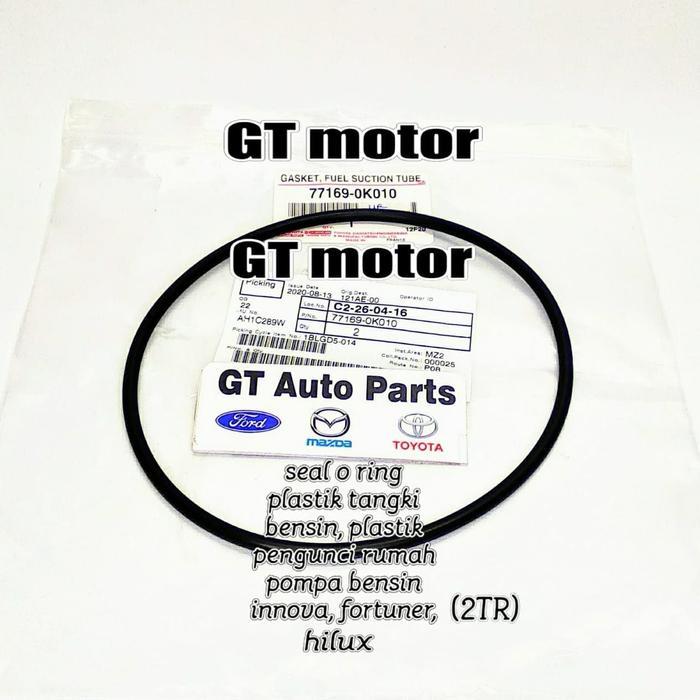 77169-0K010 GASKET SEAL ORING LOCK RUMAH FUEL PUMP POMPA BENSIN INNOVA FORTUNER HILUX ORIGINAL SPARE